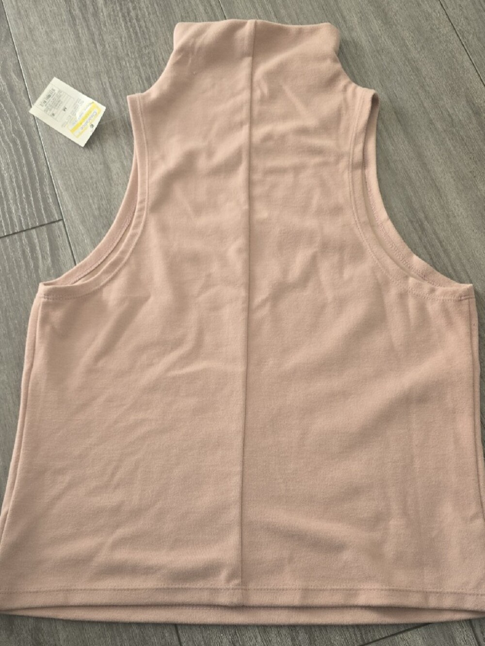 NWT a new day Blush Sleeveless Mock Neck Tank - Picture 2 of 5
